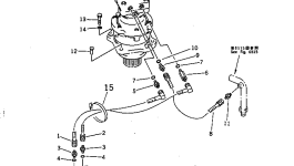 Шланг 21U-62-12820 Komatsu