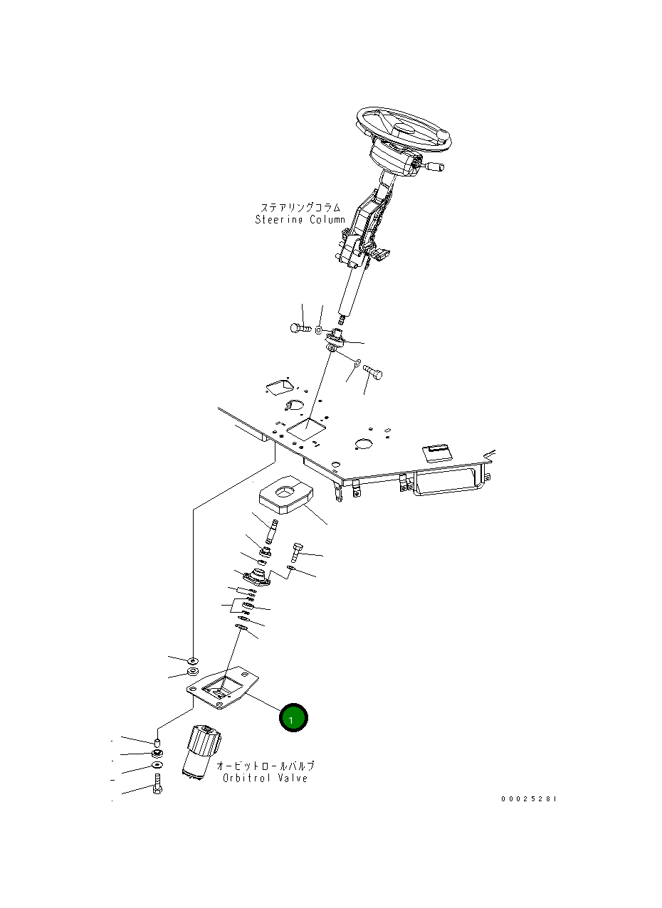 Кронштейн 419-40-32160 Komatsu