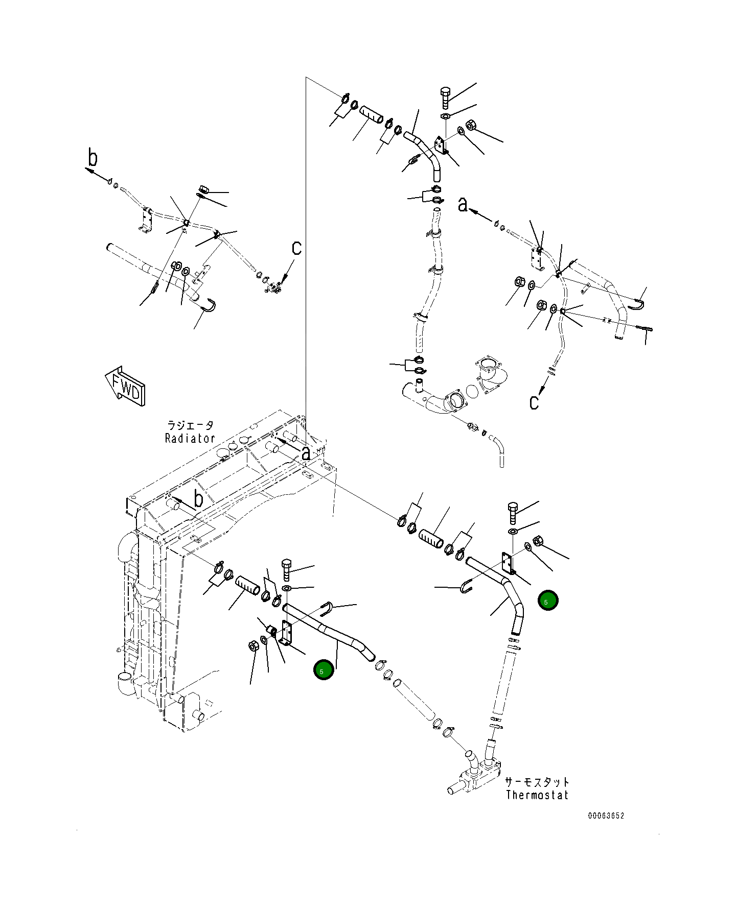 Кронштейн 561-03-82620 Komatsu