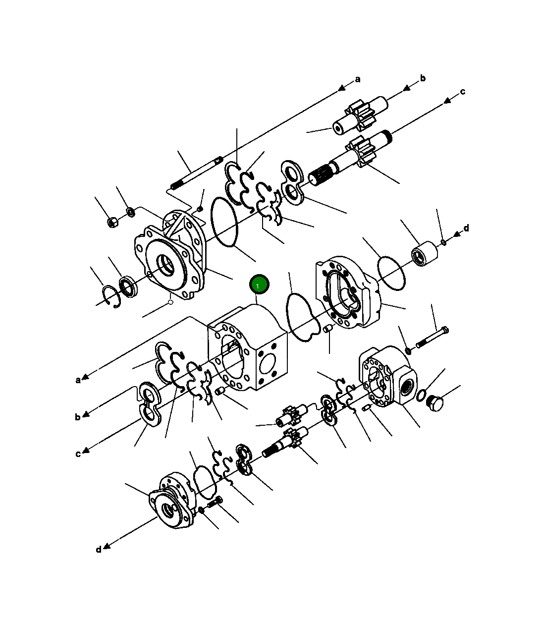 Корпус 425-62-A1410 Komatsu