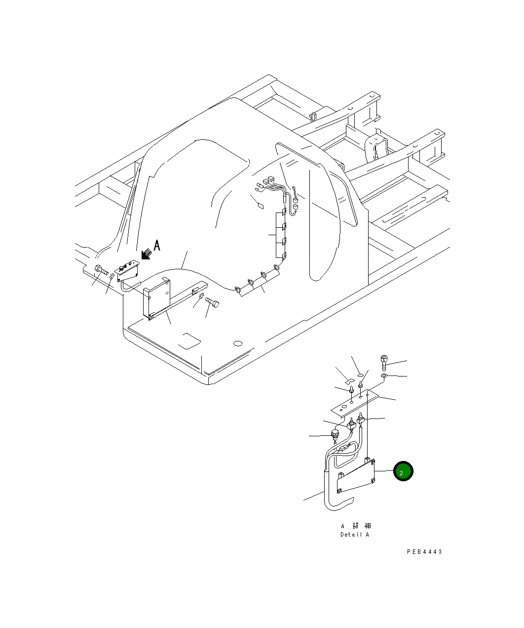 Кронштейн 20Y-06-22970 Komatsu