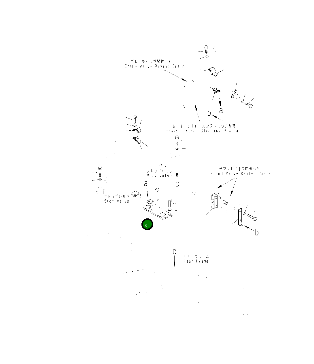 Кронштейн 423-62-53110 Komatsu