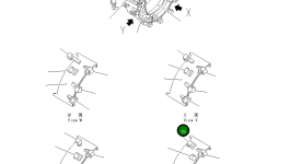 Коробка резцов в сборе (приварная) 26C-70-11870 Komatsu