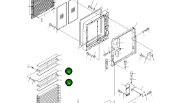 Лист 209-53-12180 Komatsu