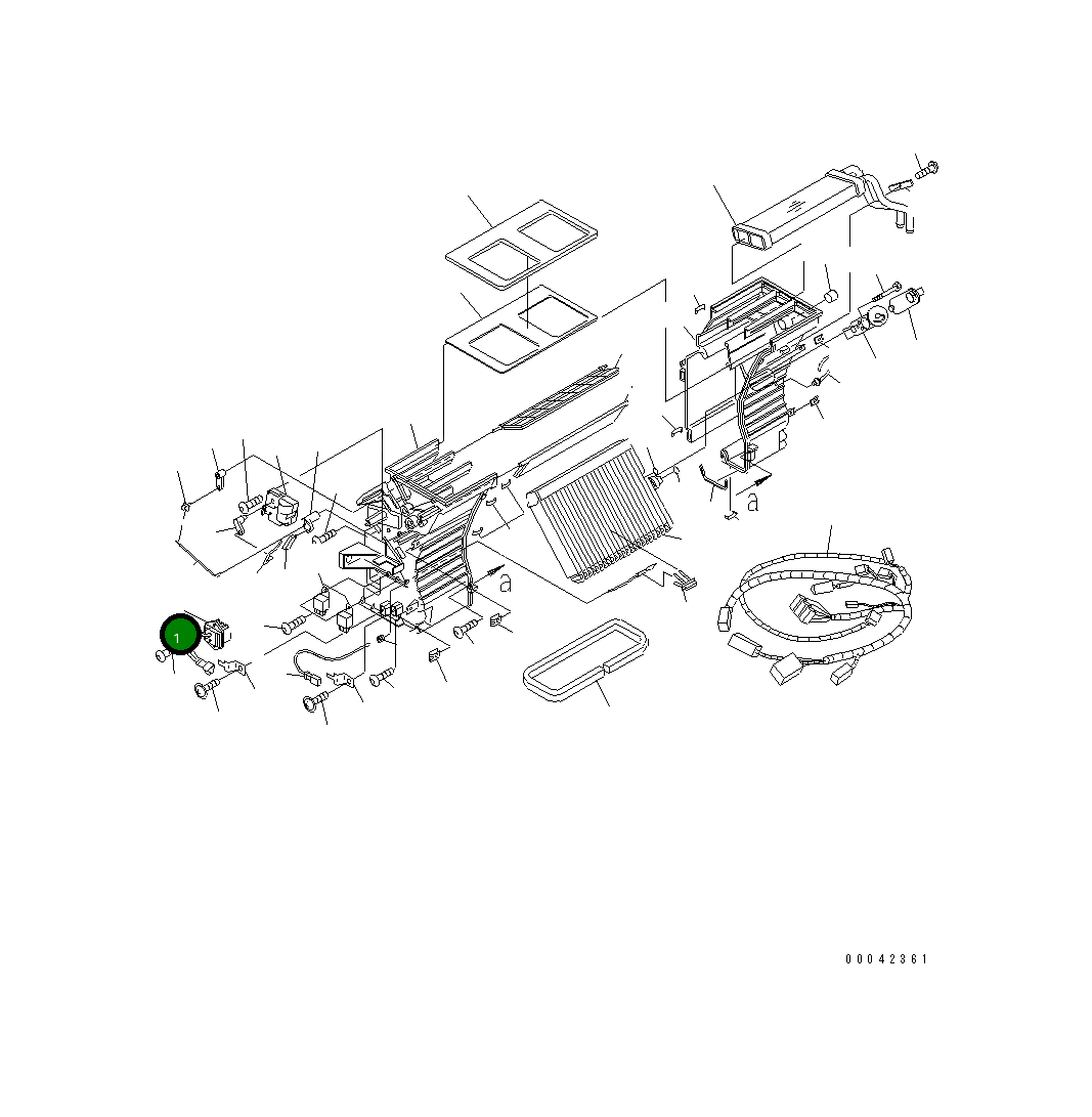 Контроллер ANTKS-B210A0 Komatsu