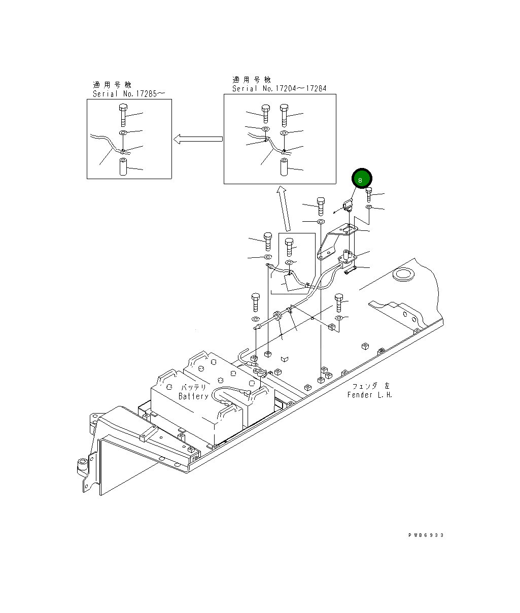 Колпак 195-06-48340 Komatsu