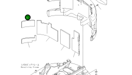 Лист 22A-46-13160 Komatsu