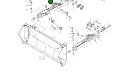 Кронштейн 19M-72-21340 Komatsu