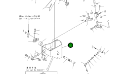 Кронштейн 104-43-48111 Komatsu