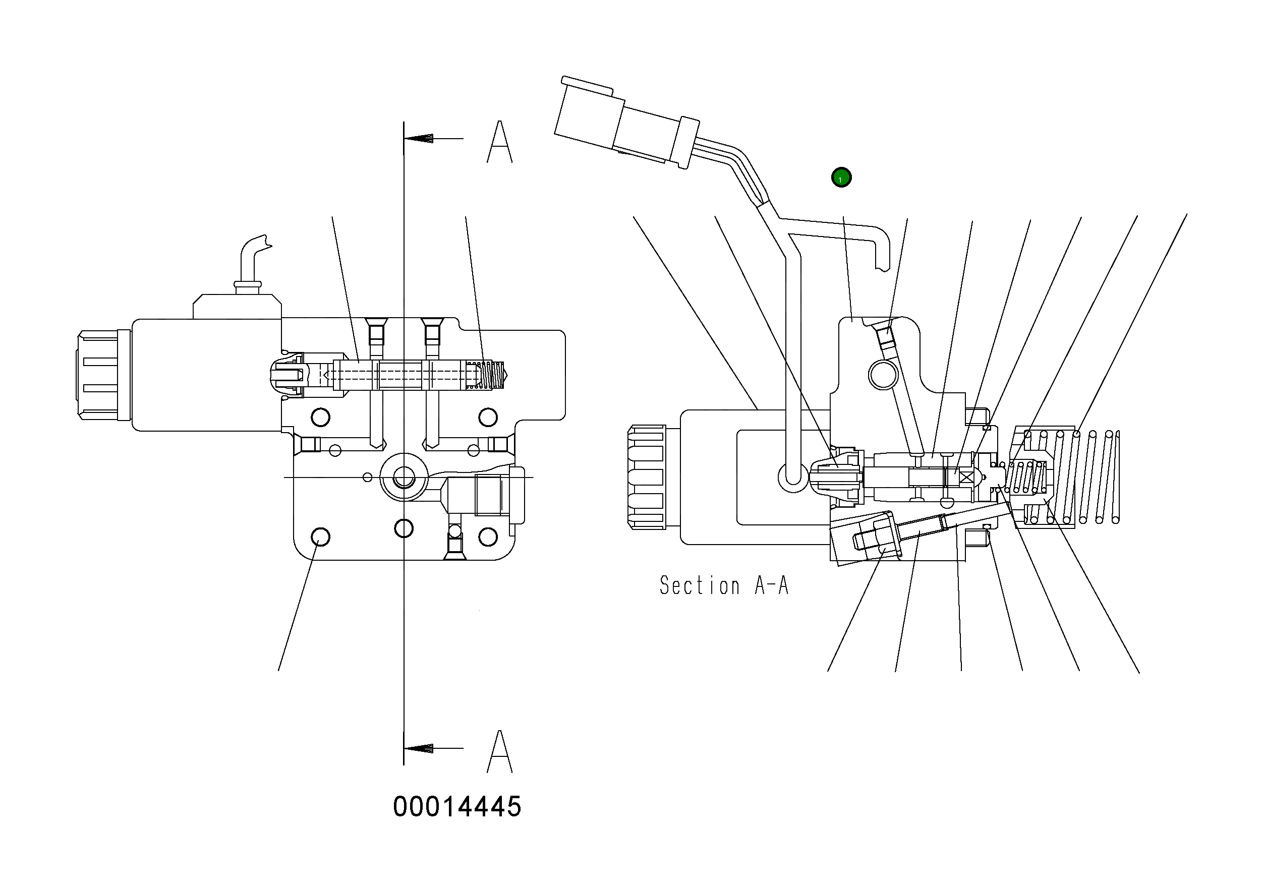 Корпус UC1020772296 Komatsu