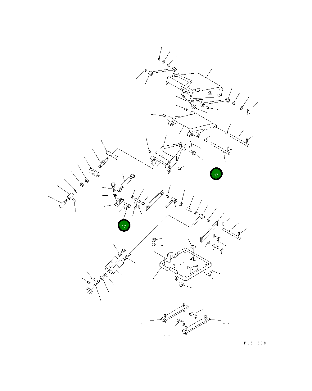 Палец 232-57-57420 Komatsu