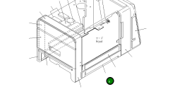 Лист 415-54-25660 Komatsu
