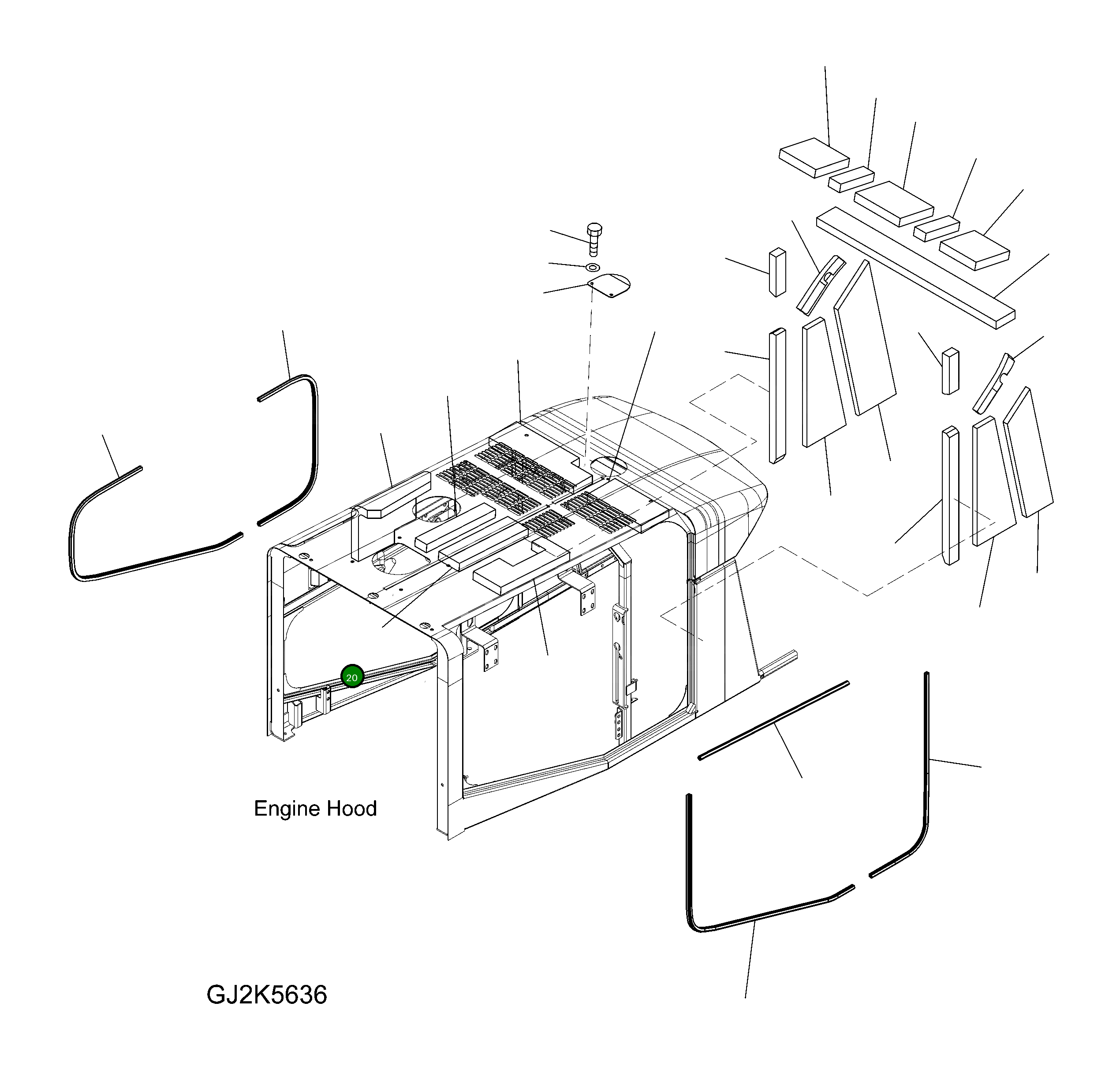 Лист 423-Z84-3330 Komatsu