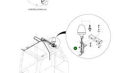 Кронштейн 195-01692 Komatsu