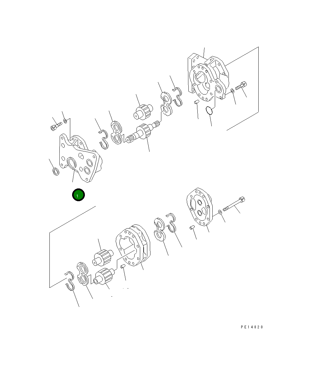 Кронштейн 704-28-04011 Komatsu