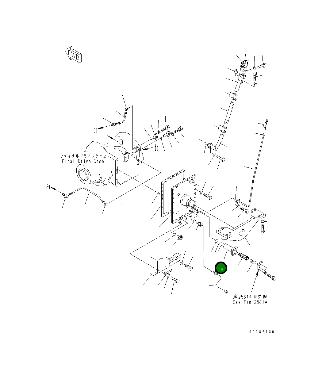 Корпус 235-22-12281 Komatsu