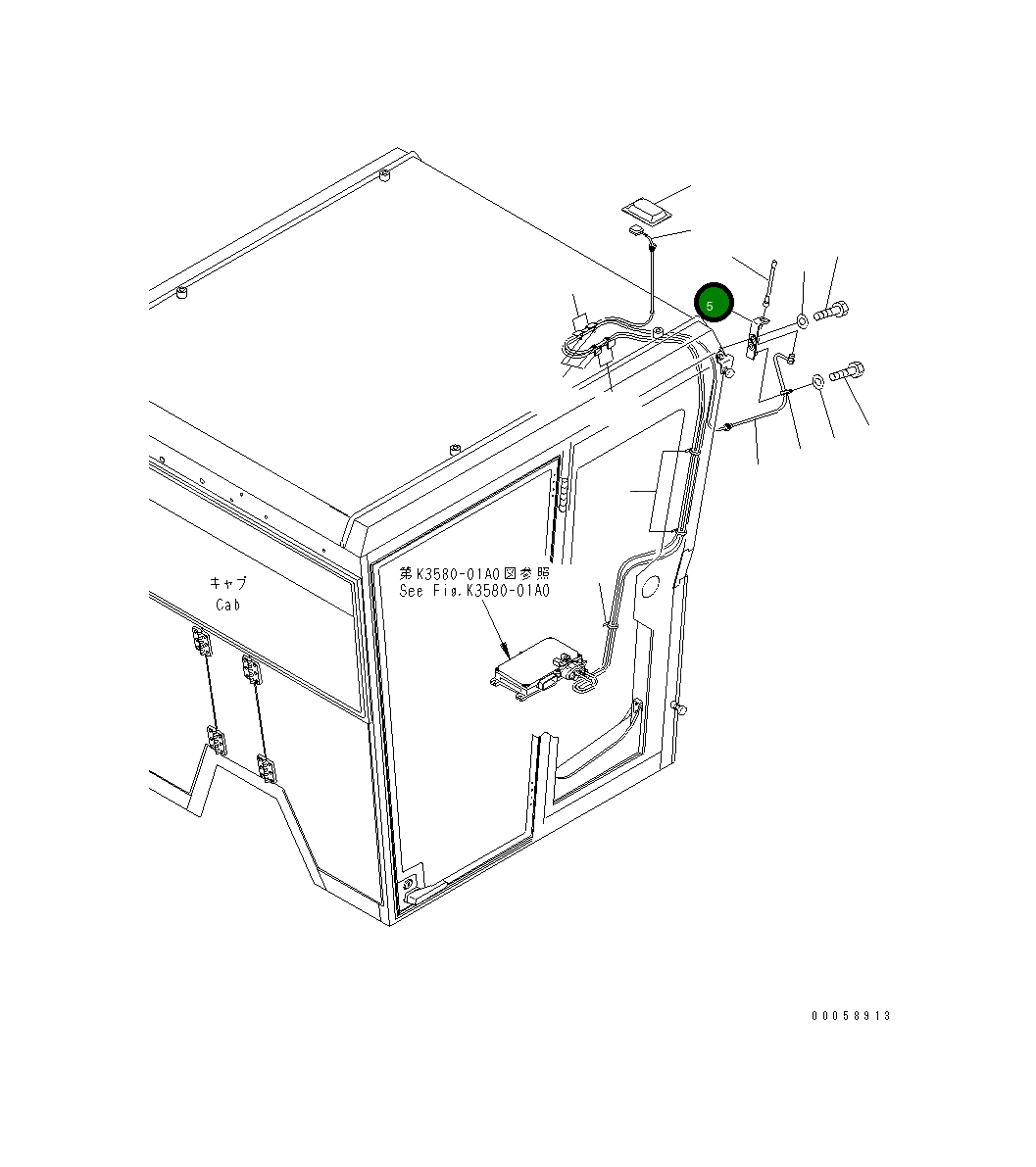 Кронштейн 14X-06-32390 Komatsu