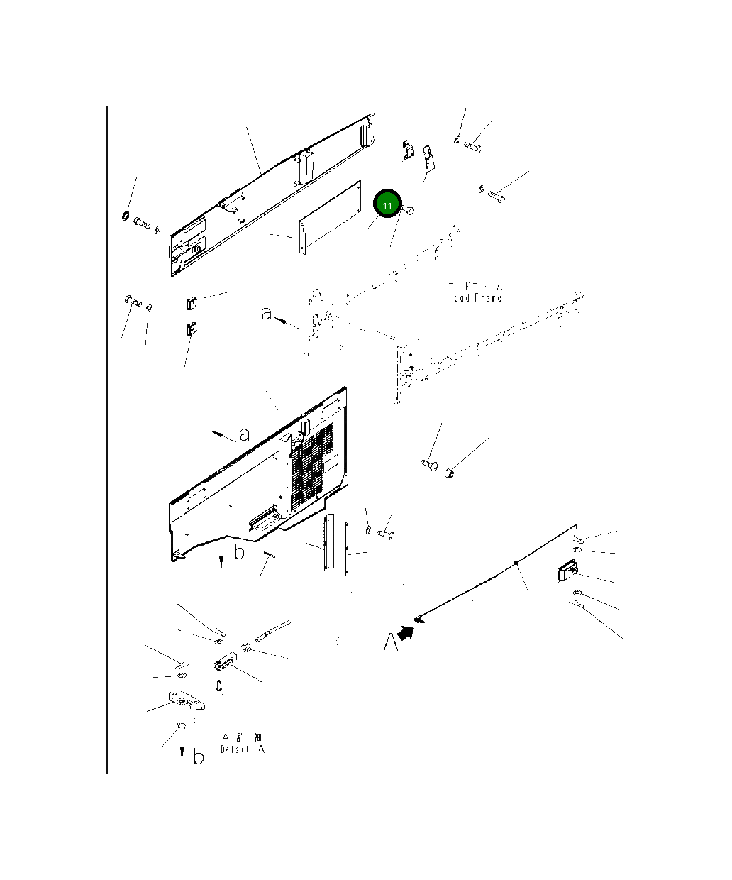 Кронштейн 421-54-61671 Komatsu