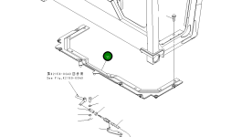 Кронштейн 11Y-54-13330 Komatsu