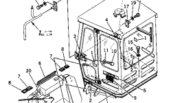Регулировочная прокладка 385-10237511 Komatsu
