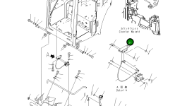 Кронштейн 22M-54-22181 Komatsu