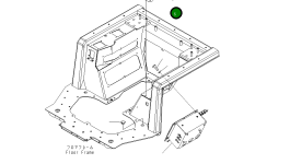 Отделка 154-43-72240 Komatsu