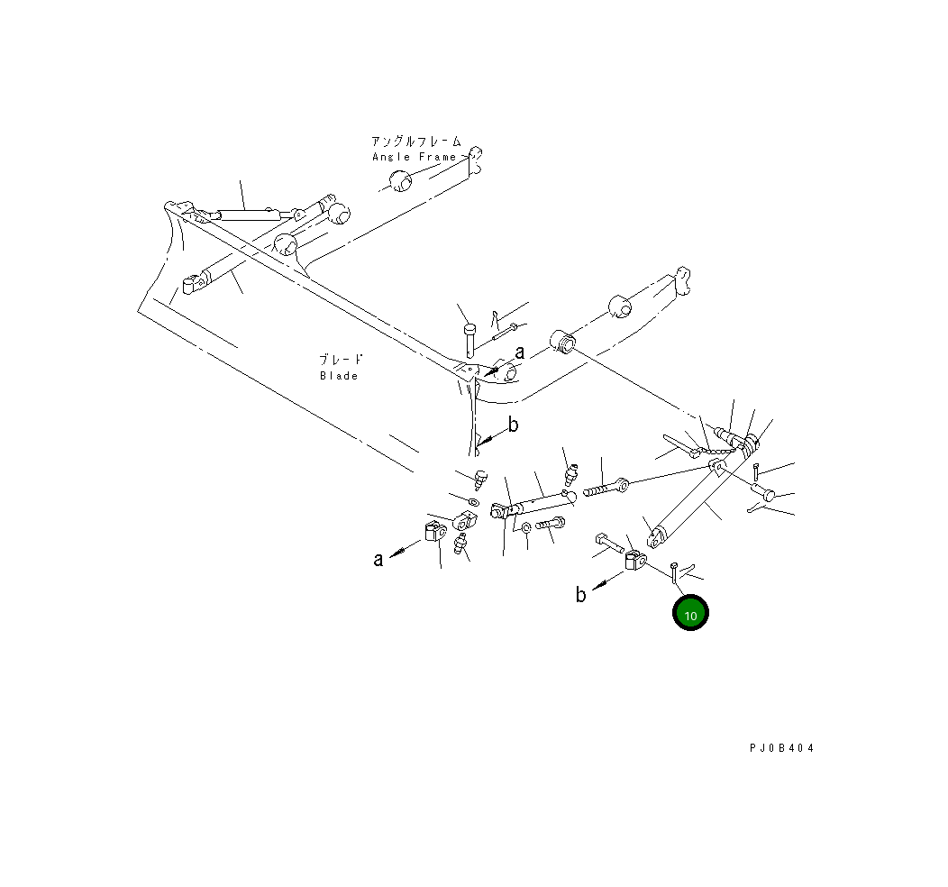 Палец 144-854-1290 Komatsu