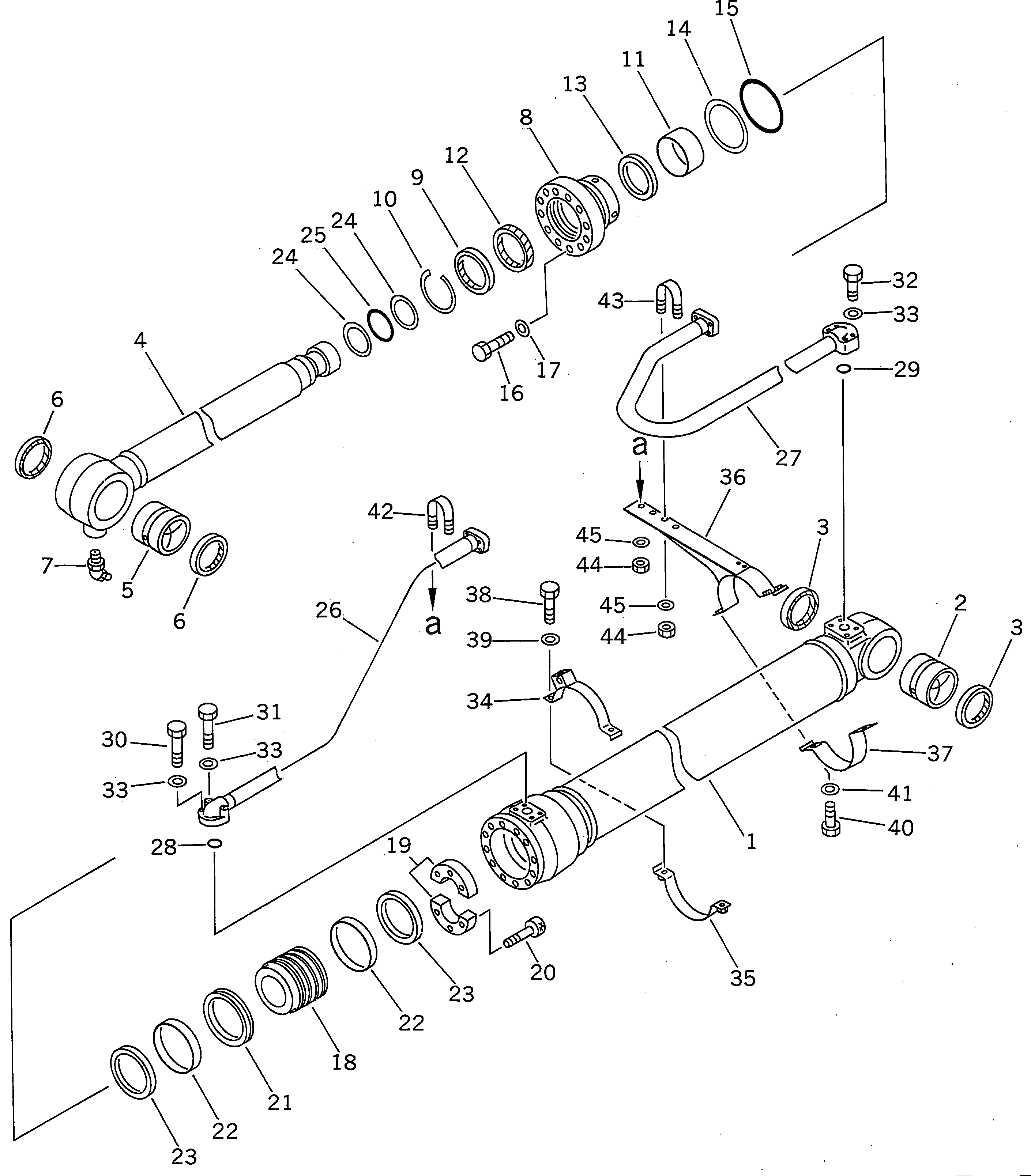 Проставка 707-40-13770 Komatsu