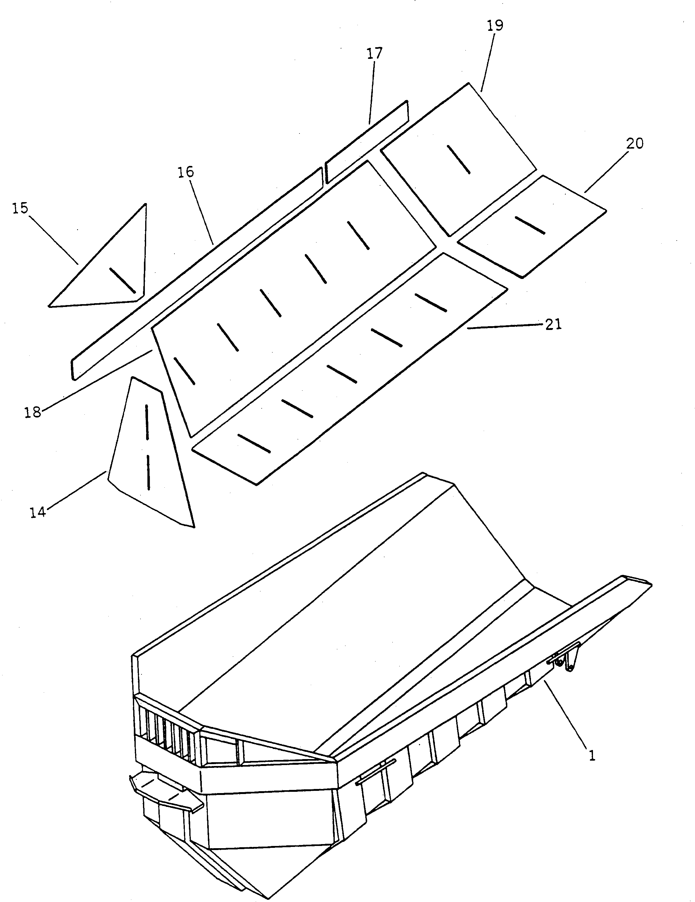 Корпус BW000507 Komatsu