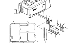 Лист 419-54-A2870 Komatsu
