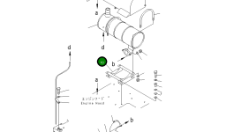 Кронштейн 277-01-53261 Komatsu
