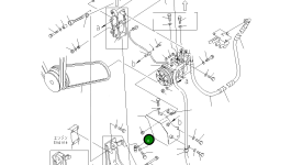 Клипса 6261-51-995A Komatsu