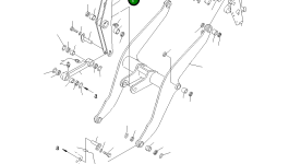 Коромысло 416-70-21140 Komatsu