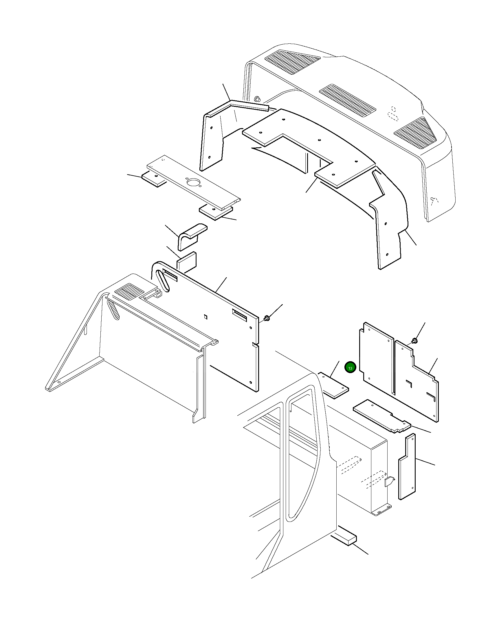 Лист 22E-54-11990 Komatsu