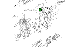 Корпус 56D-15-21221 Komatsu