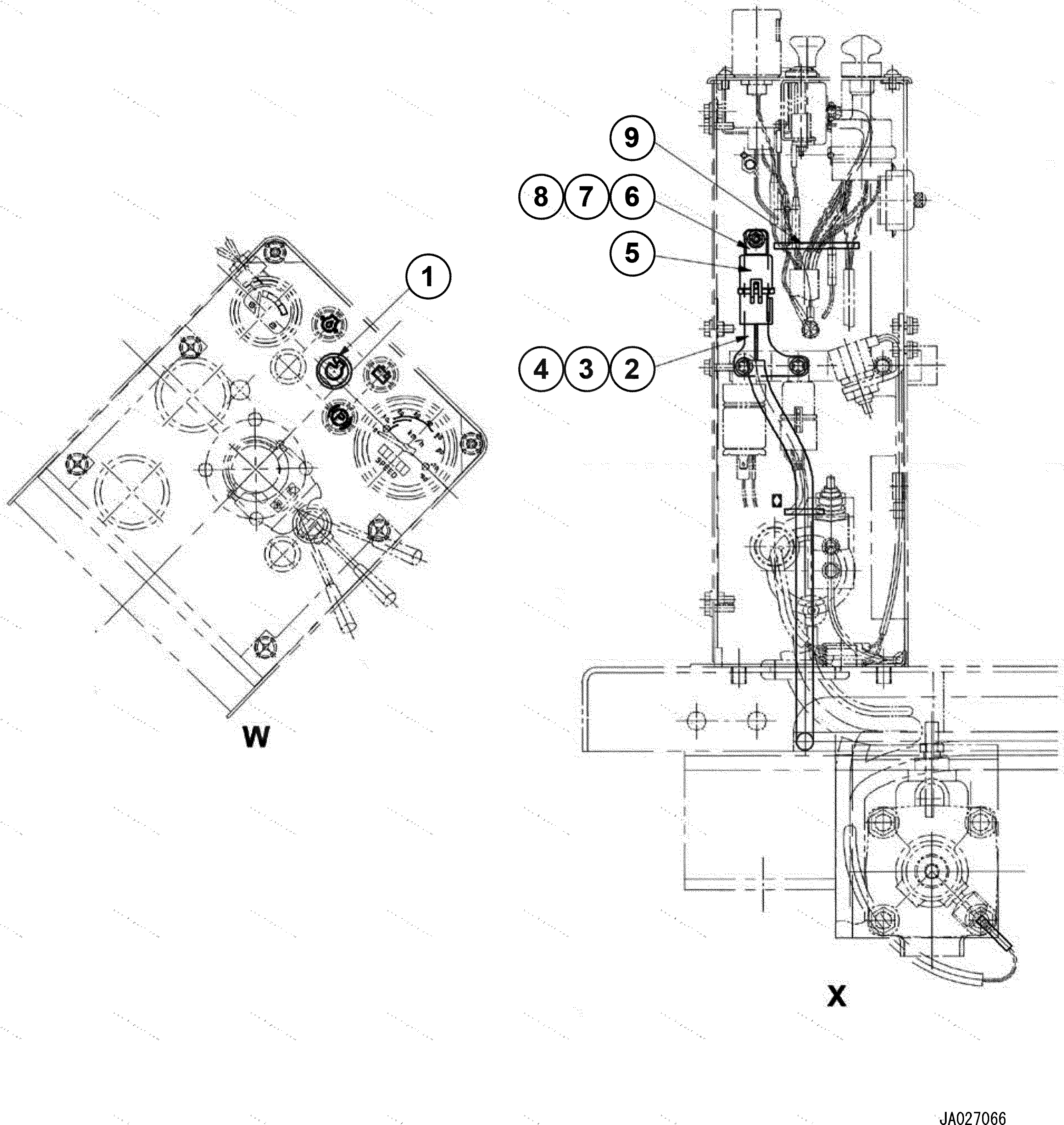 Лампа 08147-424A6 Komatsu