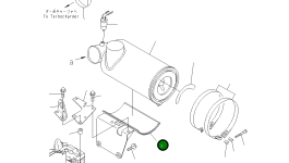 Кронштейн 6735-11-1311 Komatsu