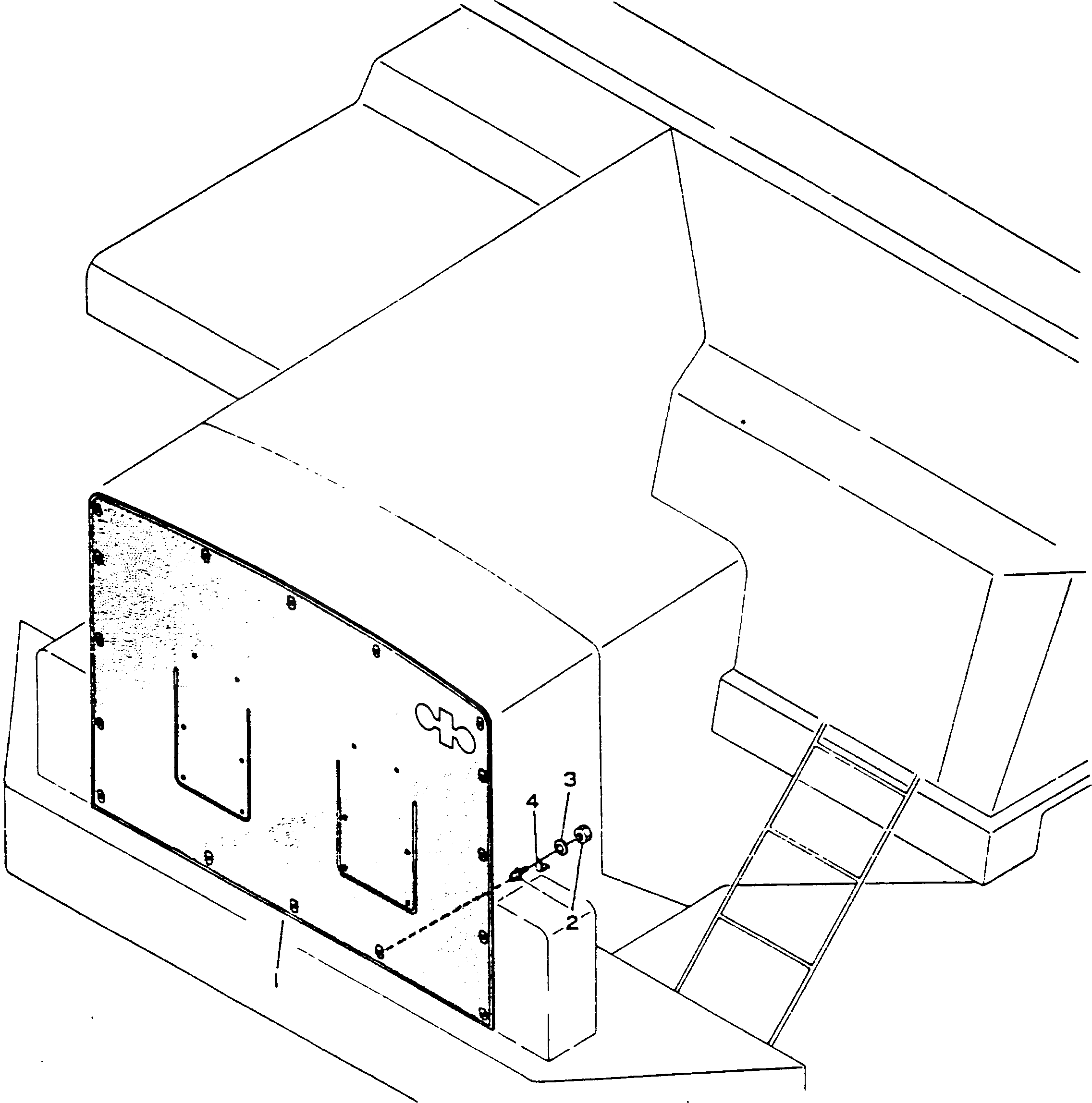 Кронштейн 566-03-51210 Komatsu