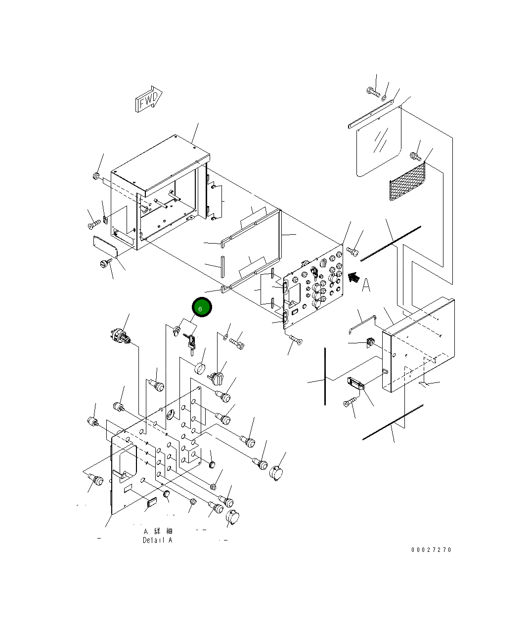 Набивка 8240-06-1280 Komatsu