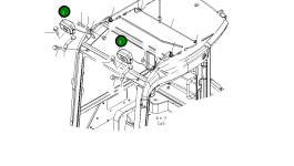 Лампа BNBY-2165210-2 Komatsu