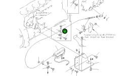 Кронштейн 6166-61-8371 Komatsu