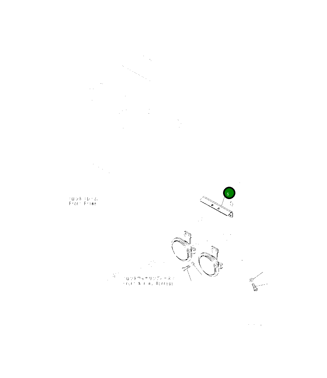 Кронштейн 419-06-59910 Komatsu