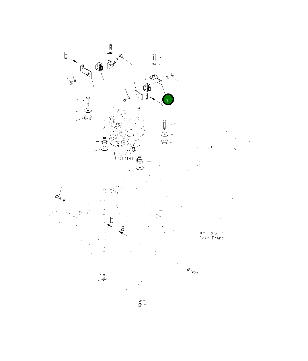 Кронштейн 419-14-51130 Komatsu