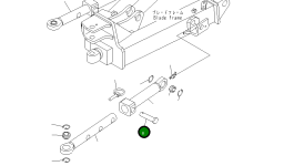 Палец 21U-910-3260 Komatsu