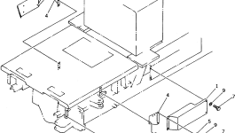 Кронштейн 23B-54-26220 Komatsu