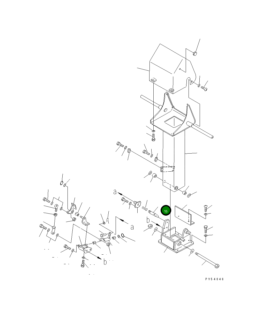 Палец 237-43-17230 Komatsu