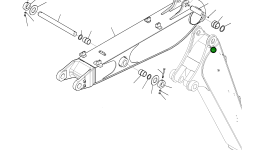 Палец 22E-70-21620 Komatsu