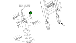 Палец 21T-54-15730 Komatsu