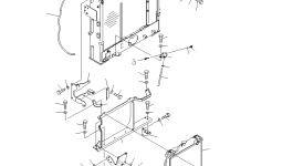 Кронштейн 205-03-33741 Komatsu