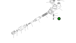 Палец 22T-43-14410 Komatsu